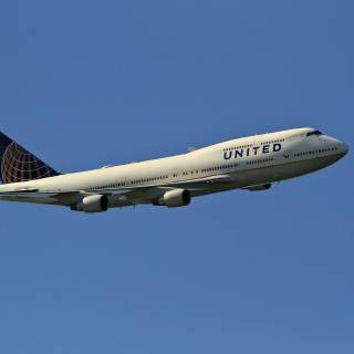 Boeing 747 4k wallpaper