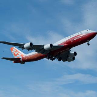 Boeing 747 4k wallpaper