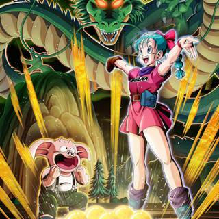 Bulma 4k wallpaper