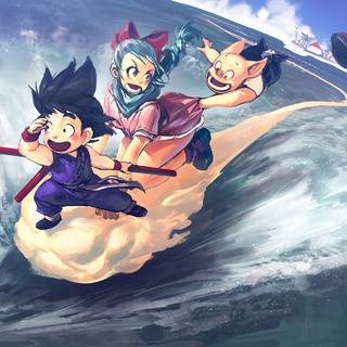 Bulma computer wallpaper