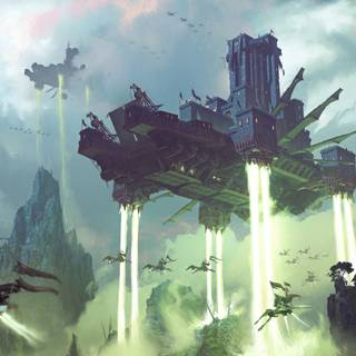 Medieval fantasy 4k wallpaper