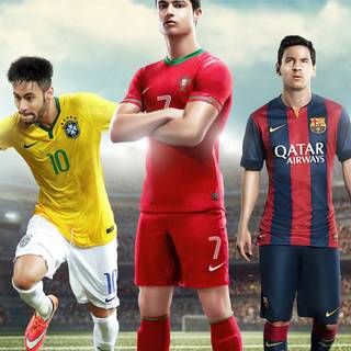 Ronaldo and Neymar 4k wallpaper