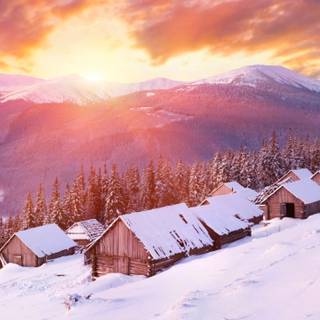 Winter 4k iPhone wallpaper