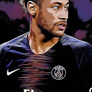 Neymar sketch wallpaper