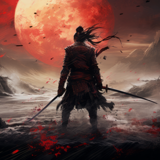 Girls samurai PC wallpaper