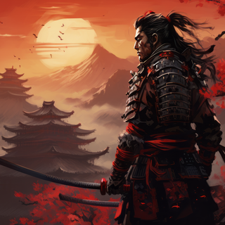 Red warrior wallpaper