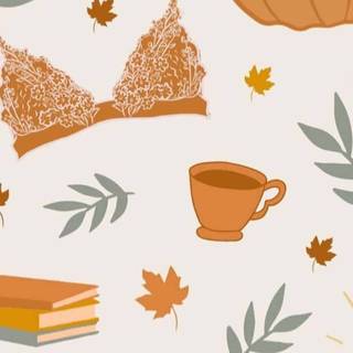 Cute autumn iPhone wallpaper