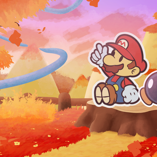 Mario autumn wallpaper