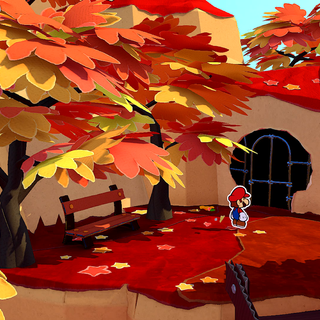 Mario autumn wallpaper