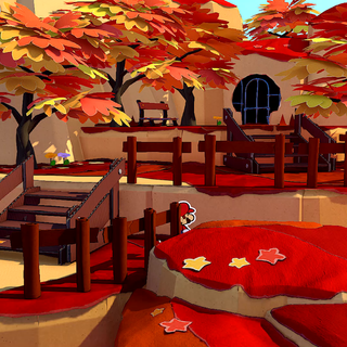 Mario autumn wallpaper