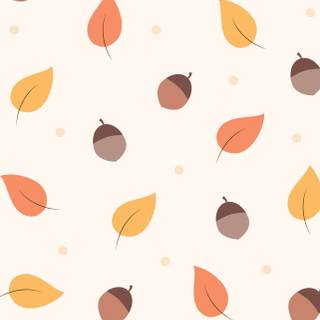 Cute autumn iPhone wallpaper