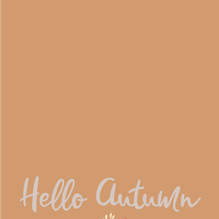 Cute autumn iPhone wallpaper