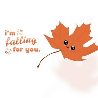 Cute autumn iPhone wallpaper
