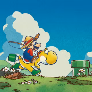 Cute Yoshi wallpaper