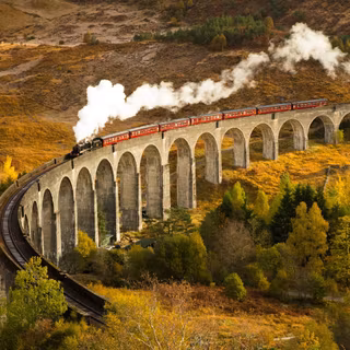 Autumn rail wallpaper