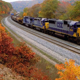 Autumn rail wallpaper