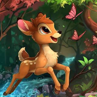 Bambi 4k wallpaper