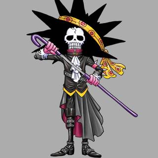 Brook One Piece 4k wallpaper