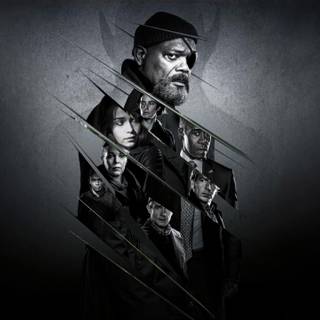 Nick Fury 4k wallpaper