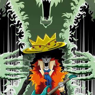 One Piece Brook iPhone wallpaper