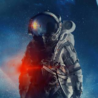 4k astronaut iPhone wallpaper