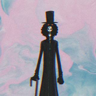 One Piece Brook iPhone wallpaper