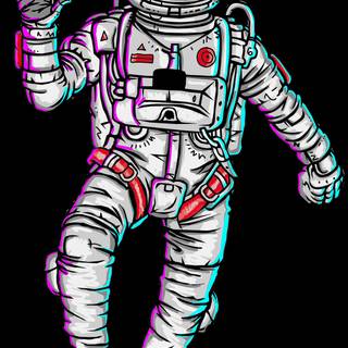 4k astronaut iPhone wallpaper