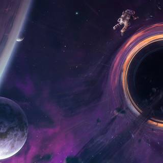 4k astronaut iPhone wallpaper