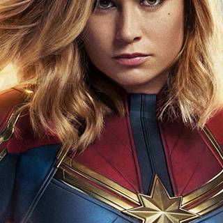 Captain Marvel 4k mobile wallpaper