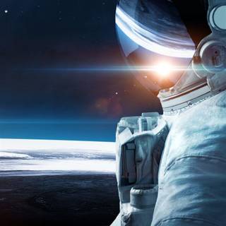 4k astronaut iPhone wallpaper