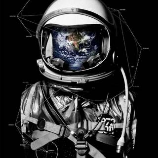 4k astronaut iPhone wallpaper