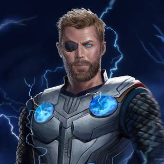 Thor lightning 4k wallpaper