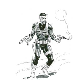 Nick Fury 4k wallpaper