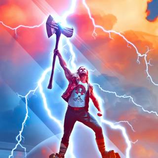 Thor lightning 4k wallpaper