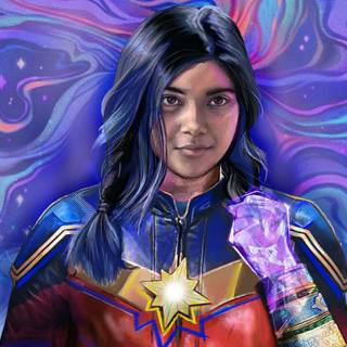 Ms Marvel desktop wallpaper