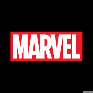4k Marvel logo wallpaper