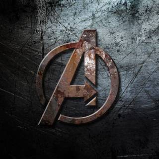 4k Marvel logo wallpaper