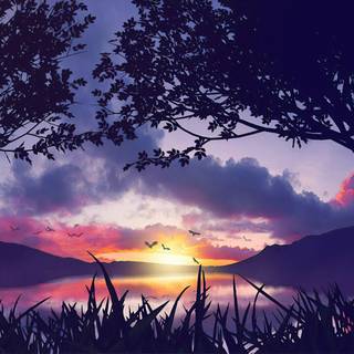 Nature 4k anime wallpaper