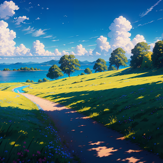 Nature 4k anime wallpaper