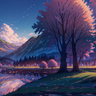 Nature 4k anime wallpaper