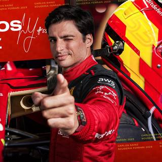 Carlos Sainz F1 2023 wallpaper