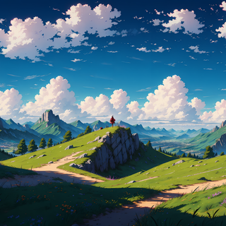 Nature 4k anime wallpaper