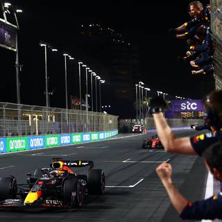 F1 night race desktop wallpaper