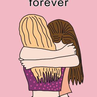 Cute bestie wallpaper