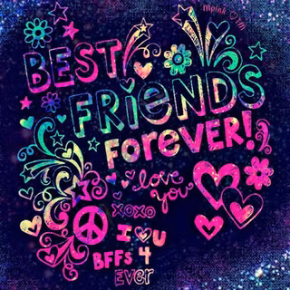 Cute bestie wallpaper