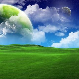Sky and Earth wallpaper