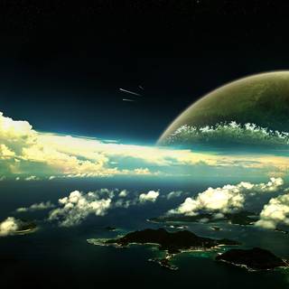 Sky and Earth wallpaper