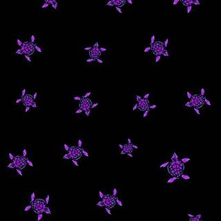 Purple turtles wallpaper