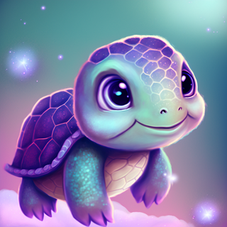 Purple turtles wallpaper