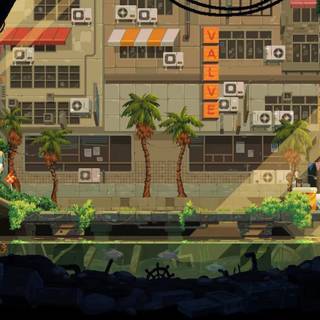 Anime summer day wallpaper